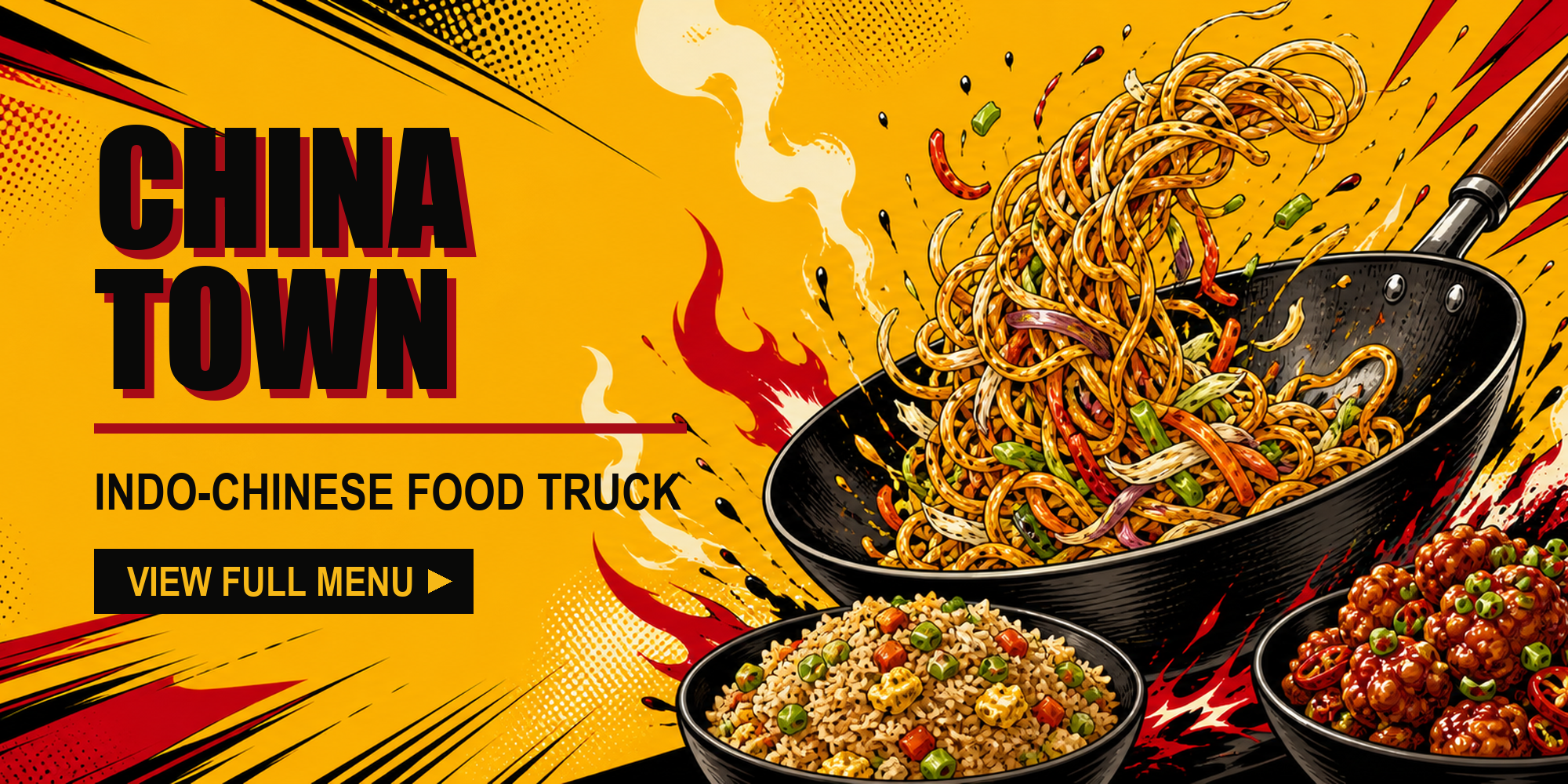 China Town Indo-Chinese Food Truck. View full menu.