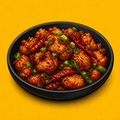 Illustrative Chicken Schezwan Chilli (Dry) product artwork