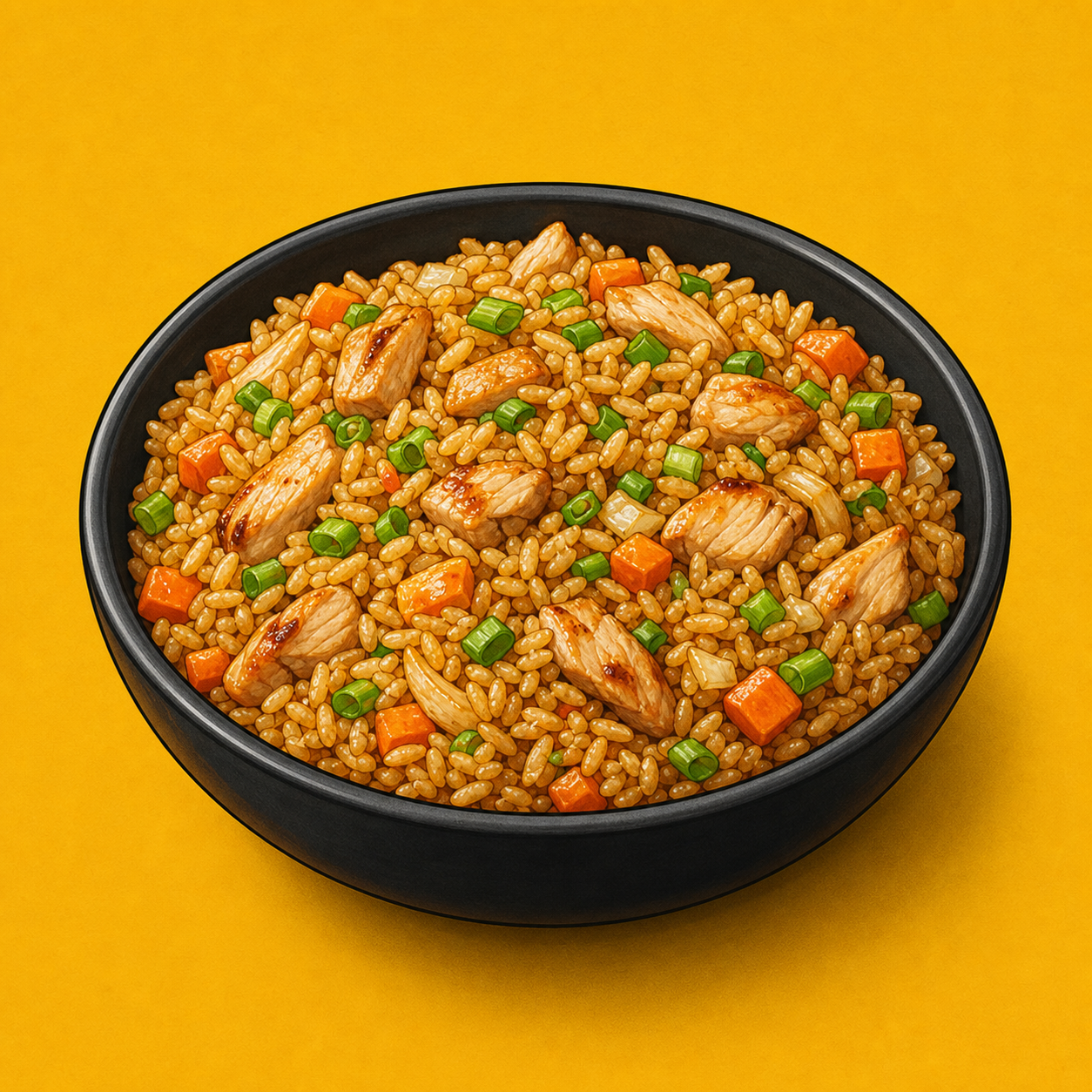 Illustrative Chicken Fried Rice product artwork