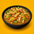 Illustrative Chicken Chinese Chopsuey product artwork