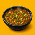 Illustrative Veg Manchow Soup product artwork