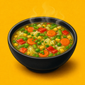 Illustrative Veg Royal Soup product artwork