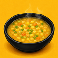 Illustrative Veg Sweet Corn Soup product artwork