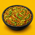 Illustrative Veg Hakka Noodles product artwork