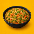 Illustrative Veg Hong Kong Rice product artwork
