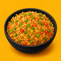 Illustrative Veg Singapore Rice product artwork