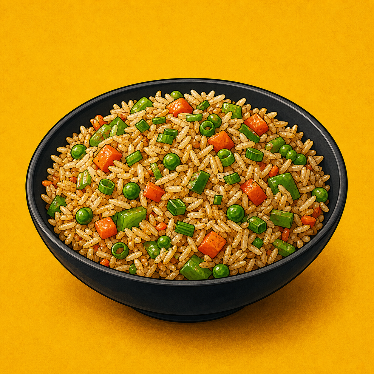 Illustrative Veg Sherpa Rice product artwork