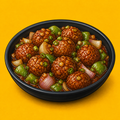 Illustrative Veg Manchurian product artwork