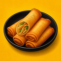 Illustrative Veg Spring Roll product artwork