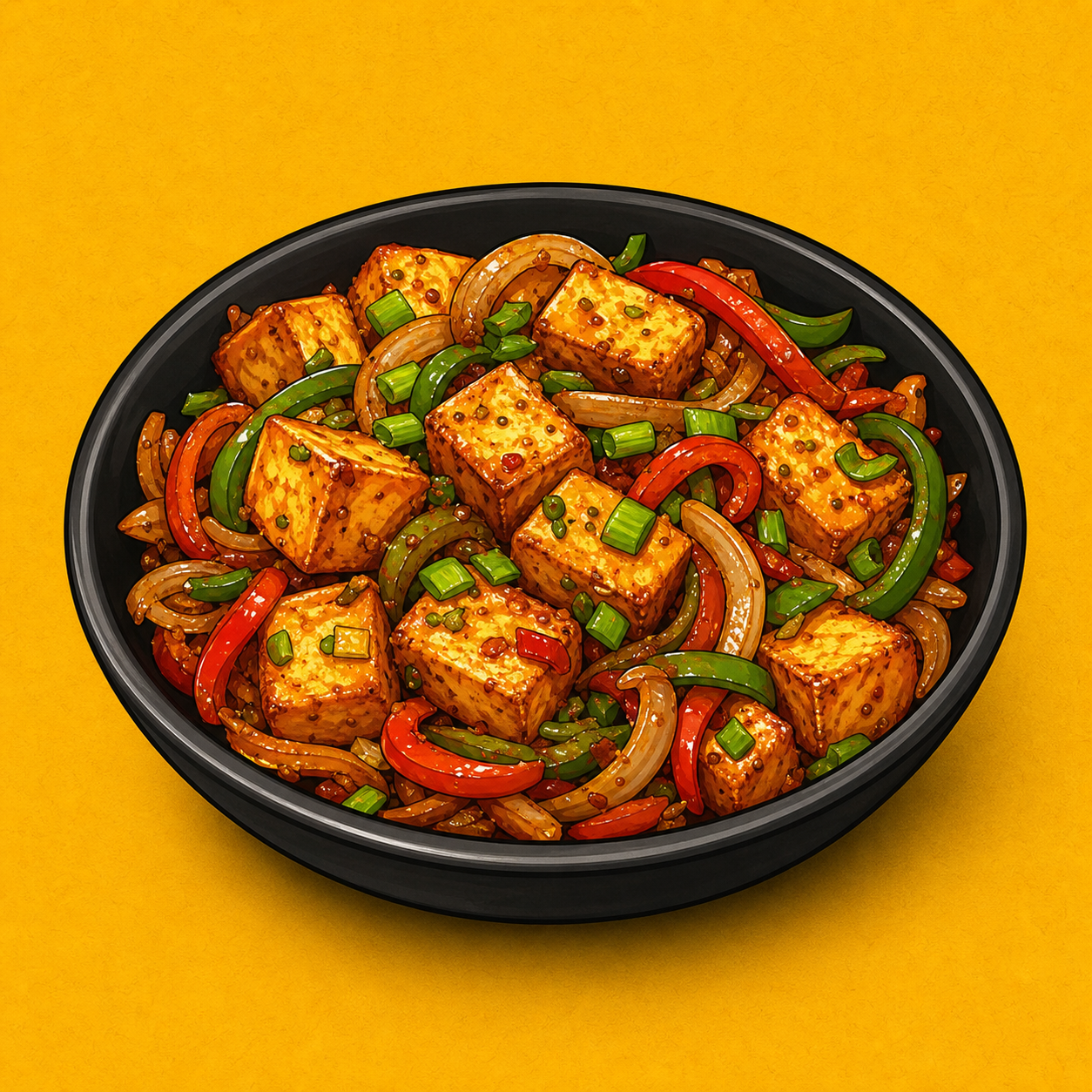 Illustrative Paneer Singapore product artwork