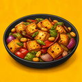 Illustrative Kung Pao Paneer Bowl product artwork