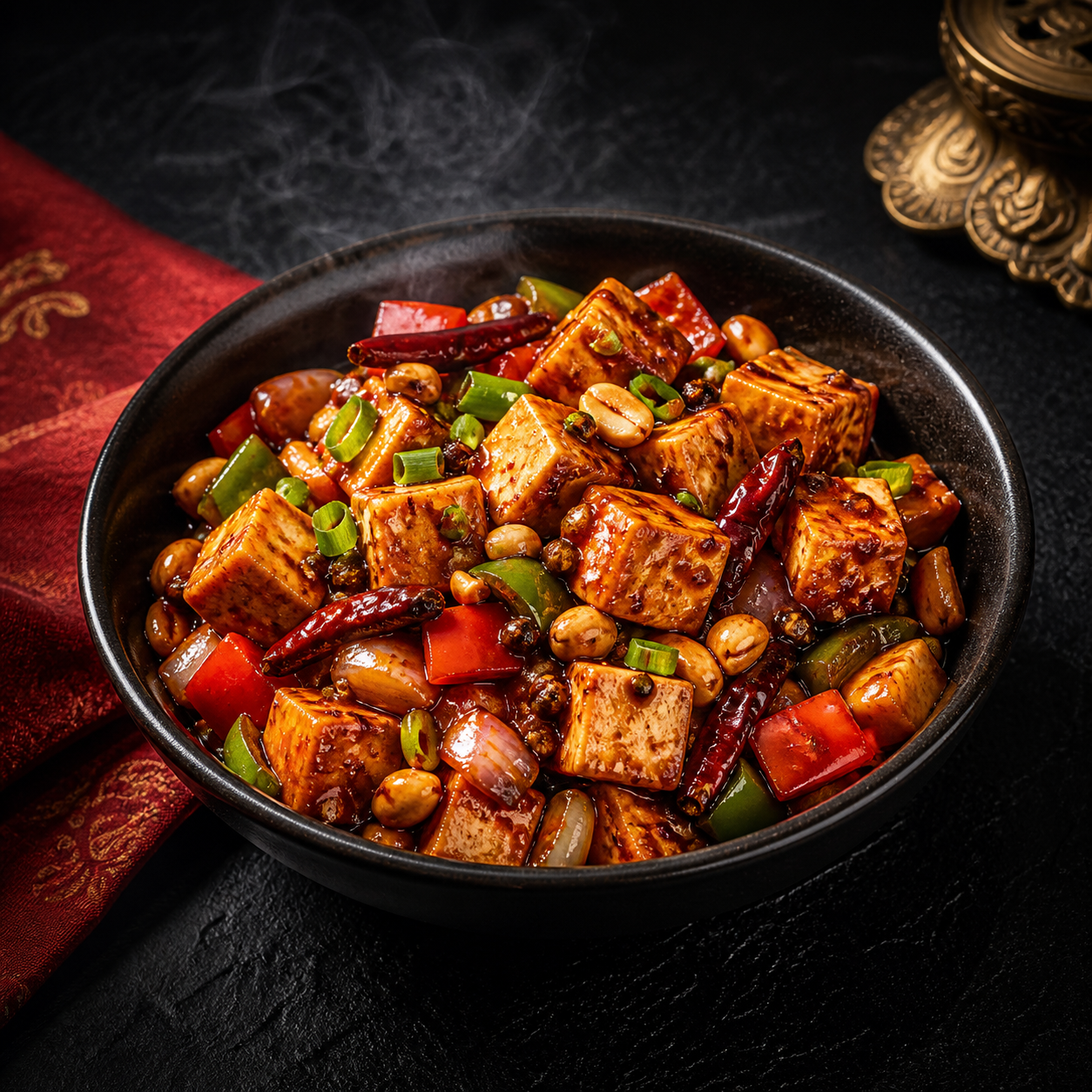Kung Pao Paneer Bowl