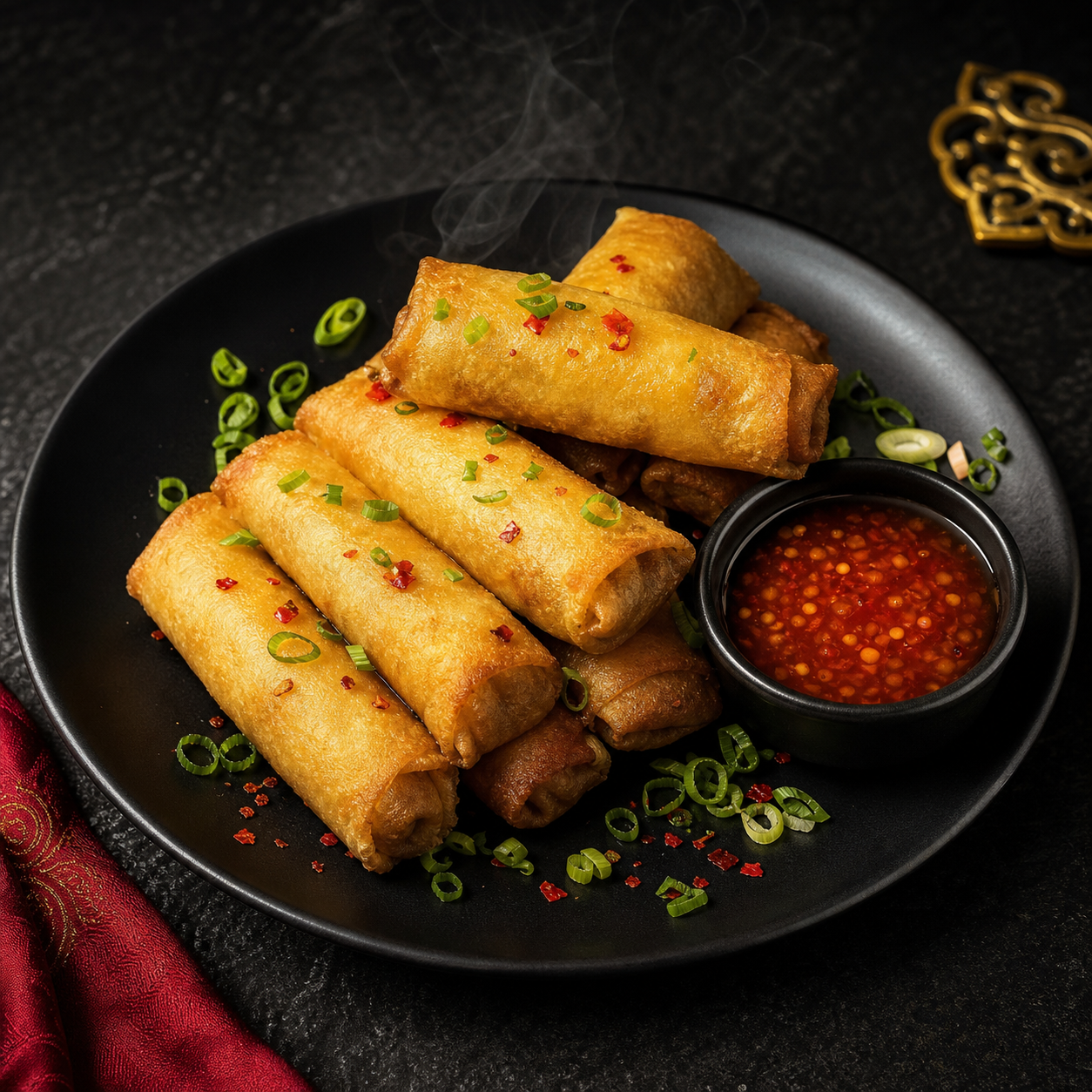 Salt and Pepper Spring Rolls