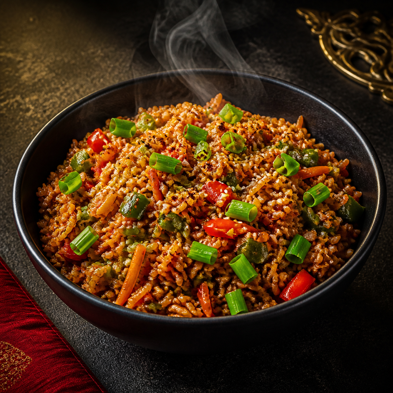 Smoky Schezwan Fried Rice