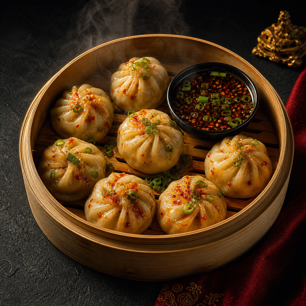 Street-Style Veg Momos